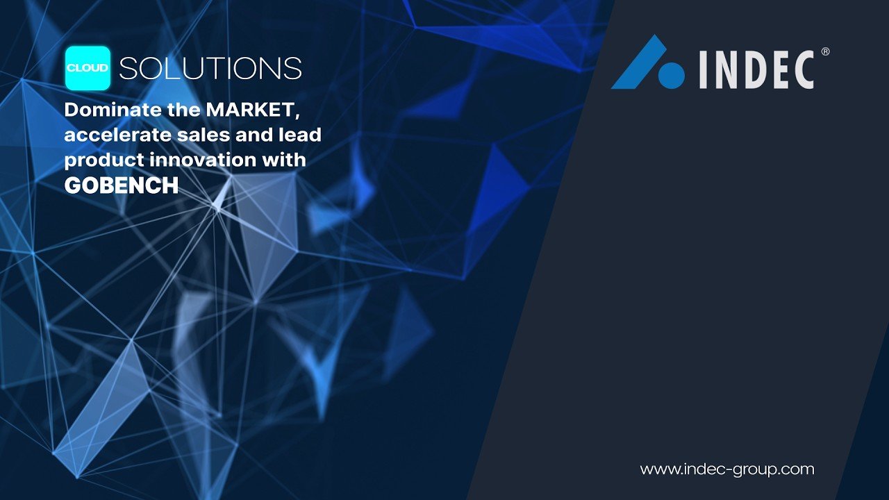 INDEC Cloud Solutions banner: Dominate the market, accelerate sales and lead product innovation with GOBENCH.